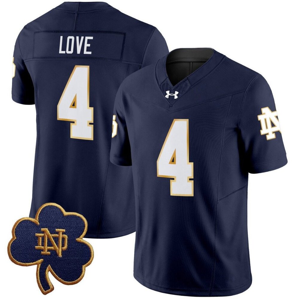 Mens Youths Select Jeremiyah Love Navy Stitched Jersey Vapor